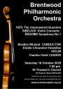 Brentwood Philharmonic Orchestra October 2025 Concert